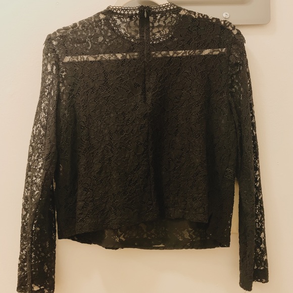 [Like New] Zara Guipure Lace Blouse - Picture 7 of 7